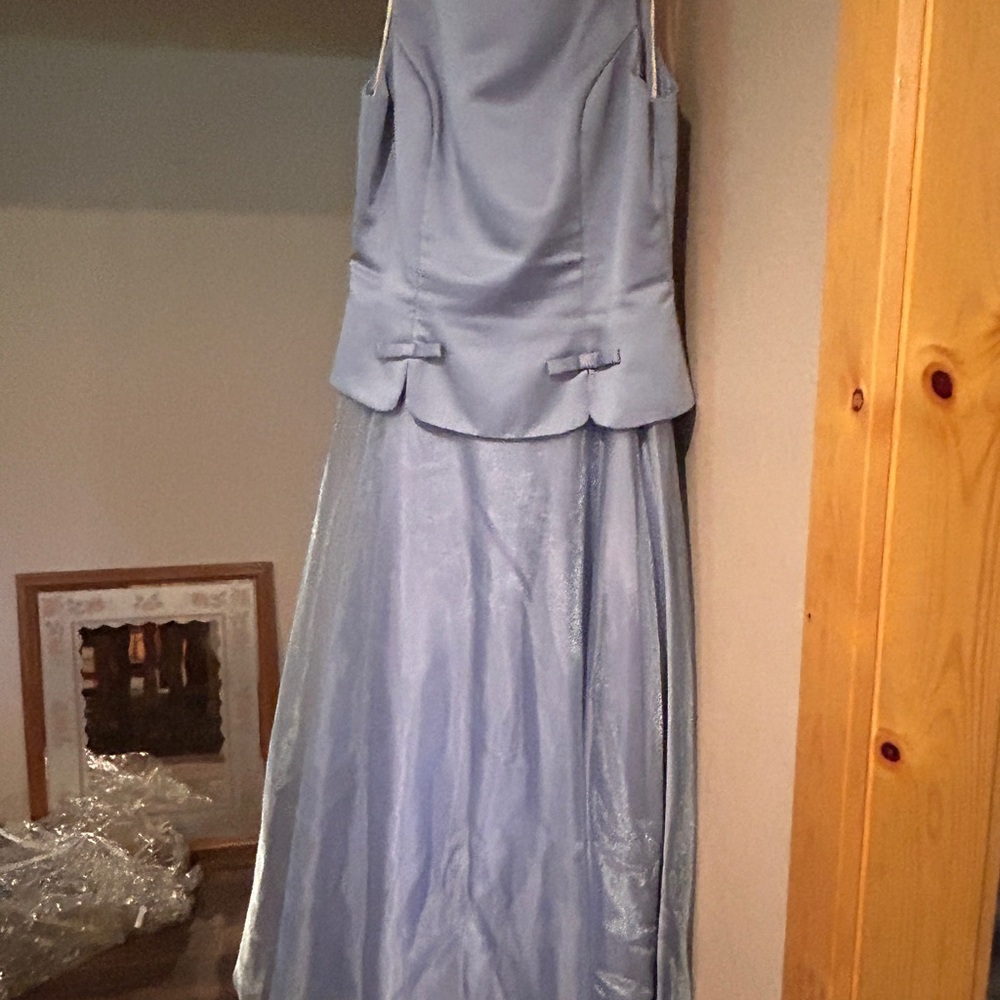 Elegant Light Blue Gown